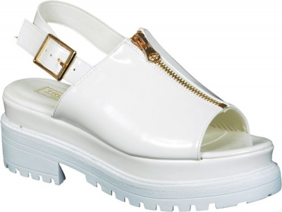 Truffle Collection OCEAN10 White Shoes SIZE 4 RRP 18.99 CLEARANCE XL 4
